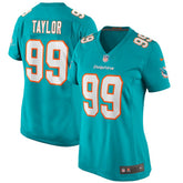 NFL Miami Dolphins Jason Taylor Women's Game Retired Player Jersey