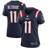 NFL New England Patriots Drew Bledsoe Women's Game Retired Player Jersey