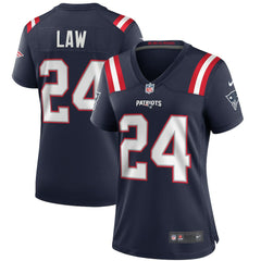 NFL New England Patriots Ty Law Women's Game Retired Player Jersey