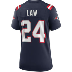 NFL New England Patriots Ty Law Women's Game Retired Player Jersey