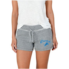 NFL Detroit Lions Concepts Sport Women's Mainstream Terry Shorts