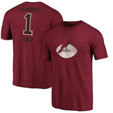 NFL Arizona Cardinals #1 Dad Team Logo T-Shirt