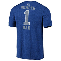 NFL Indianapolis Colts #1 Dad Team Logo T-Shirt