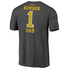 NFL Pittsburgh Steelers #1 Dad Team Logo T-Shirt