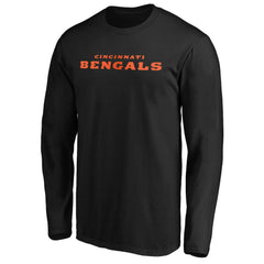 NFL Cincinnati Bengals #1 Dad Long Sleeve Team Logo T-Shirt