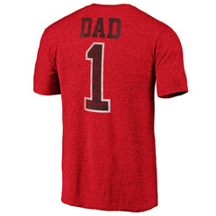New Jersey Devils Greatest Dad Tri-Blend T-Shirt