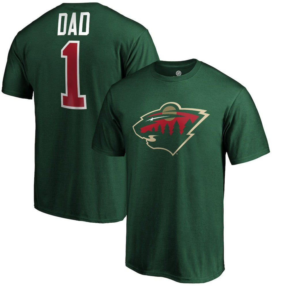 Minnesota Wild #1 Dad T-Shirt