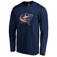 Columbus Blue Jackets #1 Dad Long Sleeve T-Shirt