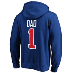 New York Rangers #1 Dad Pullover Hoodie