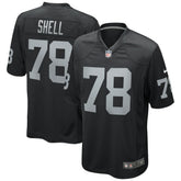 NFL Las Vegas Raiders Art Shell Game Retired Player Jersey
