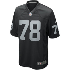 NFL Las Vegas Raiders Art Shell Game Retired Player Jersey