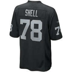 NFL Las Vegas Raiders Art Shell Game Retired Player Jersey