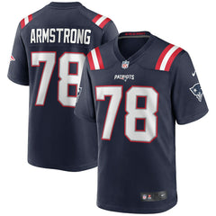 NFL New England Patriots Bruce Armstrong Game Retired Player Jersey
