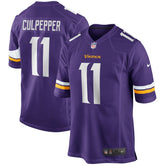 NFL Minnesota Vikings Daunte Culpepper Game Retired Player Jersey