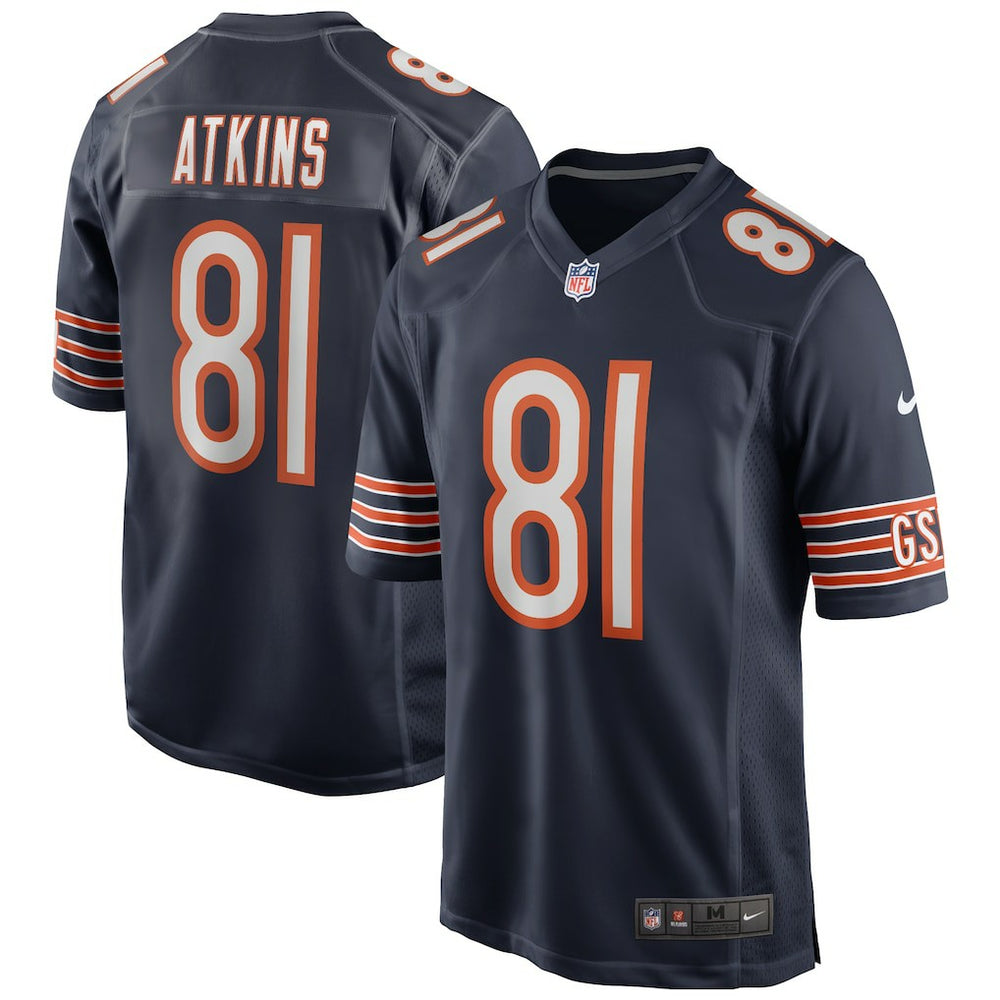 NFL Chicago Bears Doug Atkins Game Retired Player Jersey