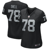 NFL Las Vegas Raiders Art Shell Women's Game Retired Player Jersey