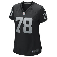 NFL Las Vegas Raiders Art Shell Women's Game Retired Player Jersey