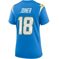 NFL Los Angeles Chargers Charlie Joiner Women's Game Retired Player Jersey
