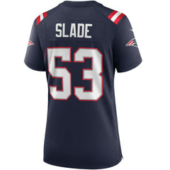 NFL New England Patriots Chris Slade Women's Game Retired Player Jersey