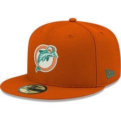 NFL Miami Dolphins Omaha Throwback 59FIFTY Fitted Hat