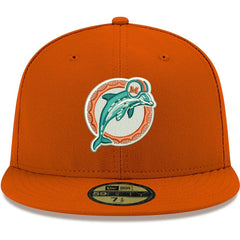 NFL Miami Dolphins Omaha Throwback 59FIFTY Fitted Hat