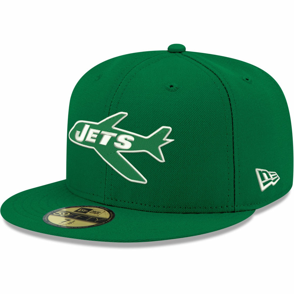 NFL New York Jets Omaha Throwback 59FIFTY Fitted Hat