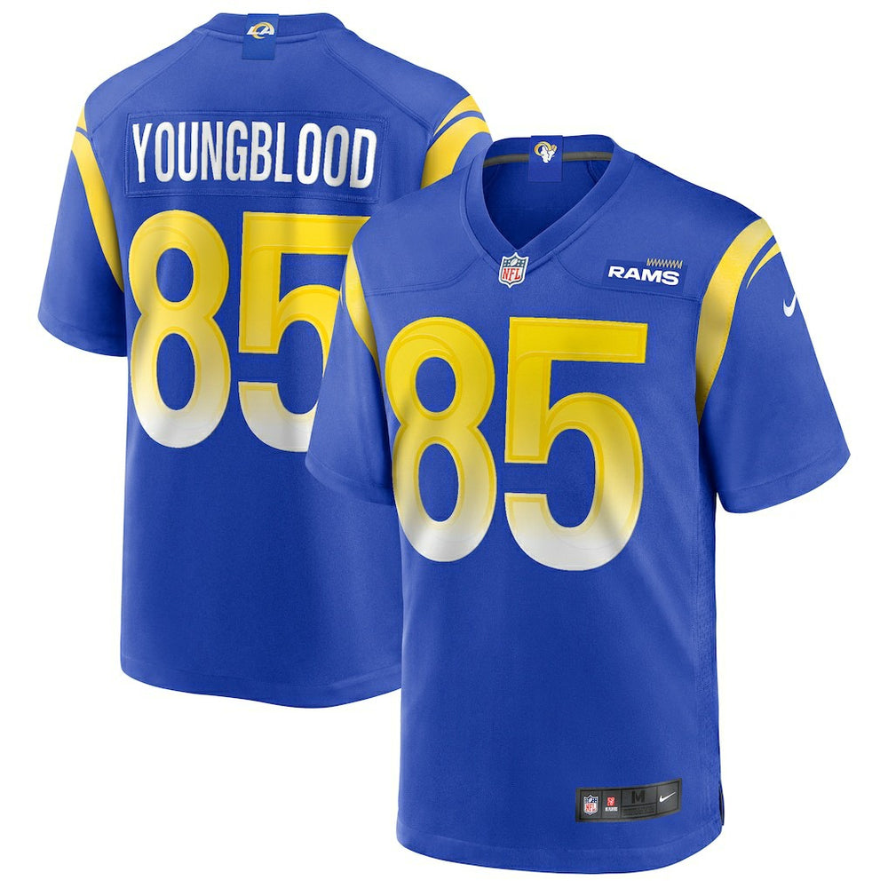 NFL Los Angeles Rams Jack Youngblood Game Retired Player Jersey