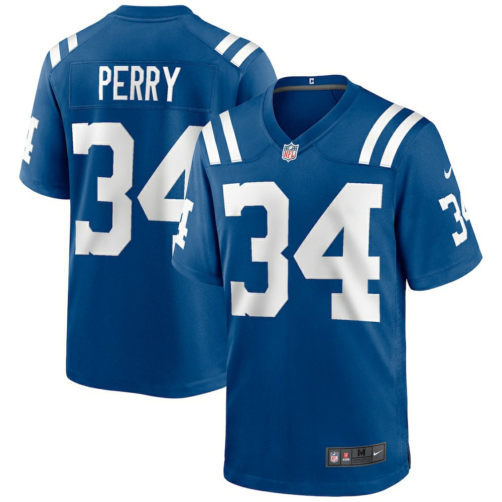 NFL Indianapolis Colts Joe Perry Game Retired Player Jersey