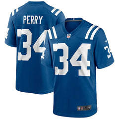 NFL Indianapolis Colts Joe Perry Game Retired Player Jersey