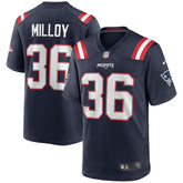 NFL New England Patriots Lawyer Milloy Game Retired Player Jersey