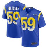 NFL Los Angeles Rams London Fletcher Game Retired Player Jersey