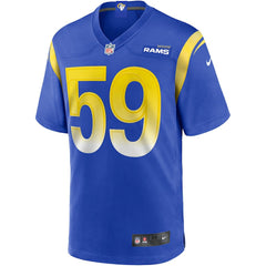NFL Los Angeles Rams London Fletcher Game Retired Player Jersey