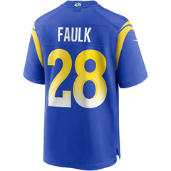 NFL Los Angeles Rams Marshall Faulk Game Retired Player Jersey