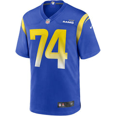 NFL Los Angeles Rams Merlin Olsen Game Retired Player Jersey