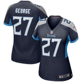 NFL Tennessee Titans Eddie George Women's Game Retired Player Jersey