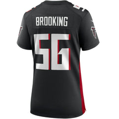 NFL Atlanta Falcons Keith Brooking Women's Game Retired Player Jersey