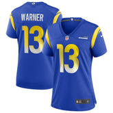 NFL Los Angeles Rams Kurt Warner Women's Game Retired Player Jersey
