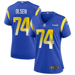 NFL Los Angeles Rams Merlin Olsen Women's Game Retired Player Jersey