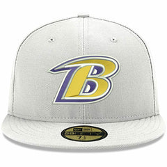 NFL Baltimore Ravens Omaha Lettermark 59FIFTY Fitted Hat
