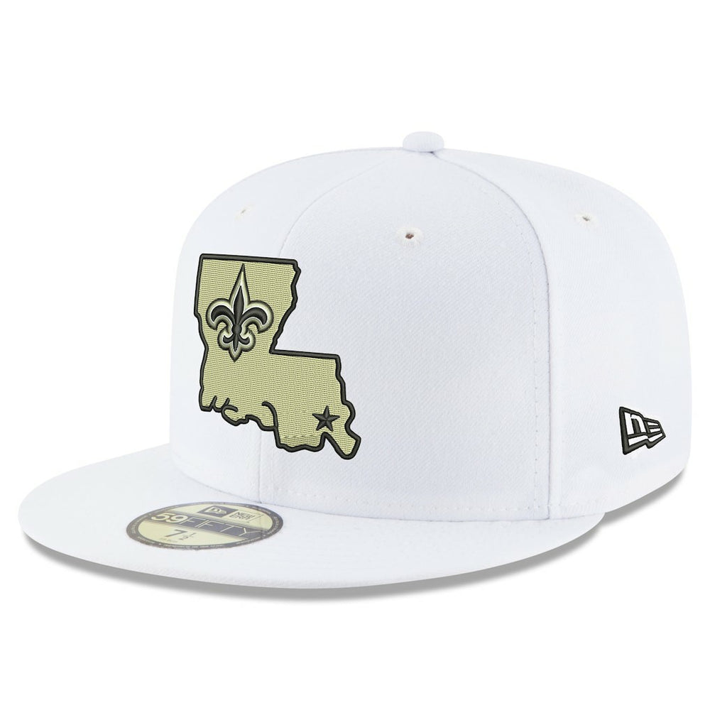 NFL New Orleans Saints Omaha Alternate Logo 59FIFTY Fitted Hat