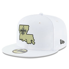 NFL New Orleans Saints Omaha Alternate Logo 59FIFTY Fitted Hat
