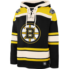 Boston Bruins '47 Superior Lacer Hoodie