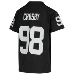 NFL Las Vegas Raiders Maxx Crosby Youth Game Jersey