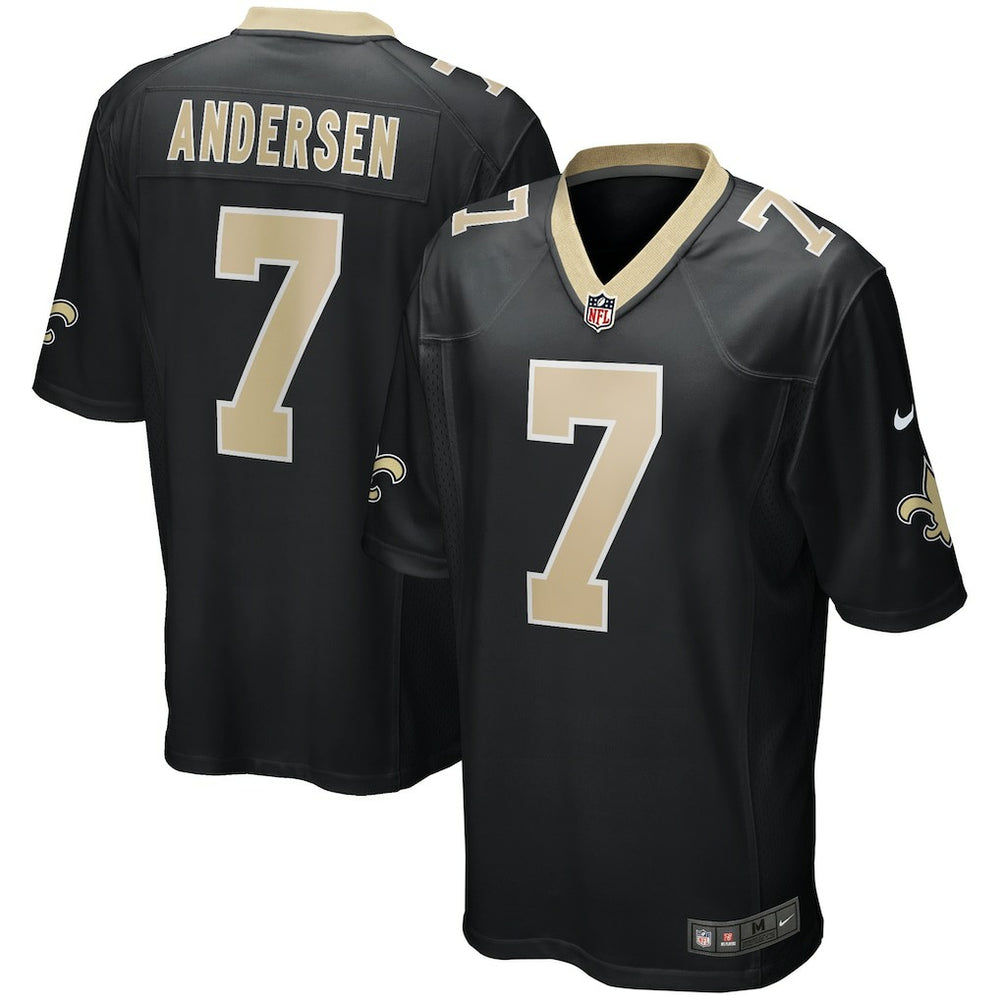 NFL New Orleans Saints Morten Andersen Game Retired Player Jersey