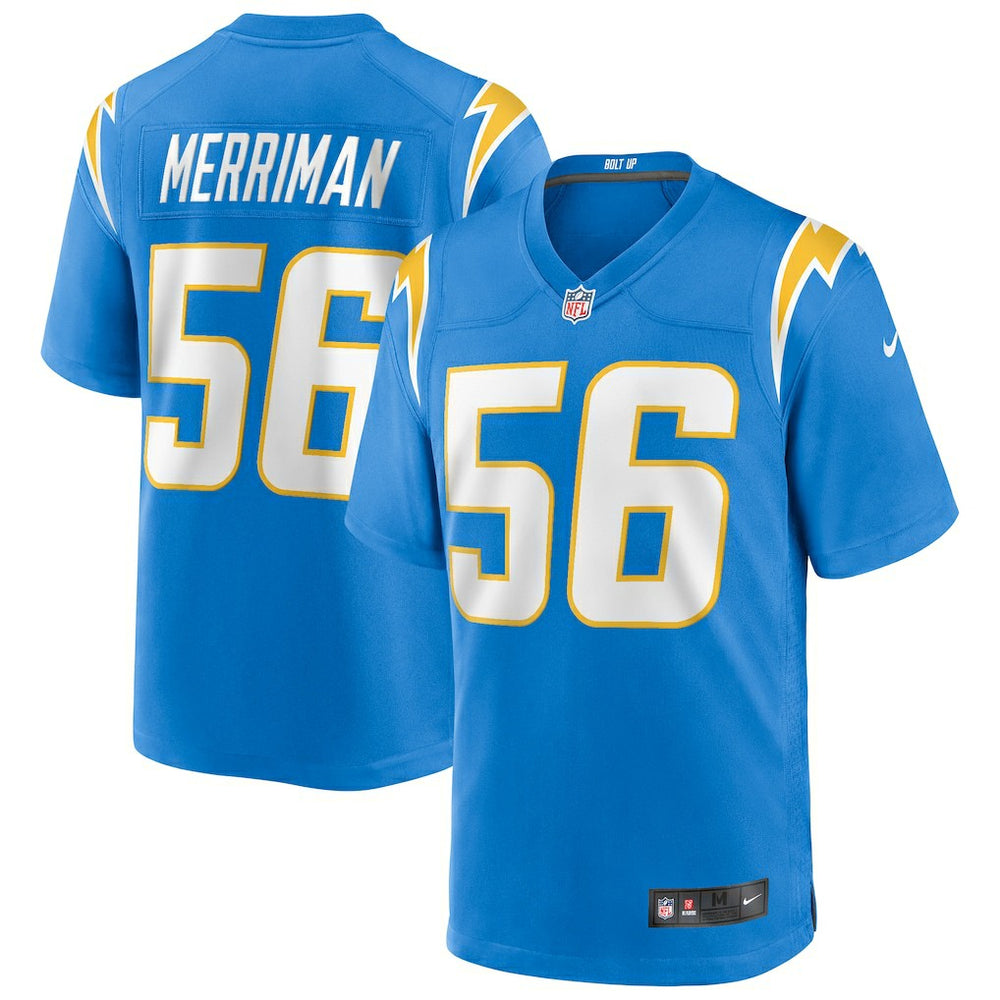 NFL Los Angeles Chargers Shawne Merriman Game Retired Player Jersey