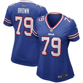 NFL Buffalo Bills Ruben Brown Women's Game Retired Player Jersey