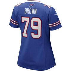 NFL Buffalo Bills Ruben Brown Women's Game Retired Player Jersey