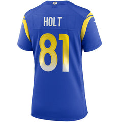 NFL Los Angeles Rams Torry Holt Women's Game Retired Player Jersey