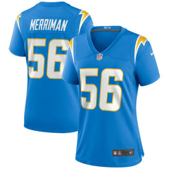 NFL Los Angeles Chargers Shawne Merriman Women's Game Retired Player Jersey