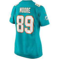 NFL Miami Dolphins Nat Moore Women's Game Retired Player Jersey